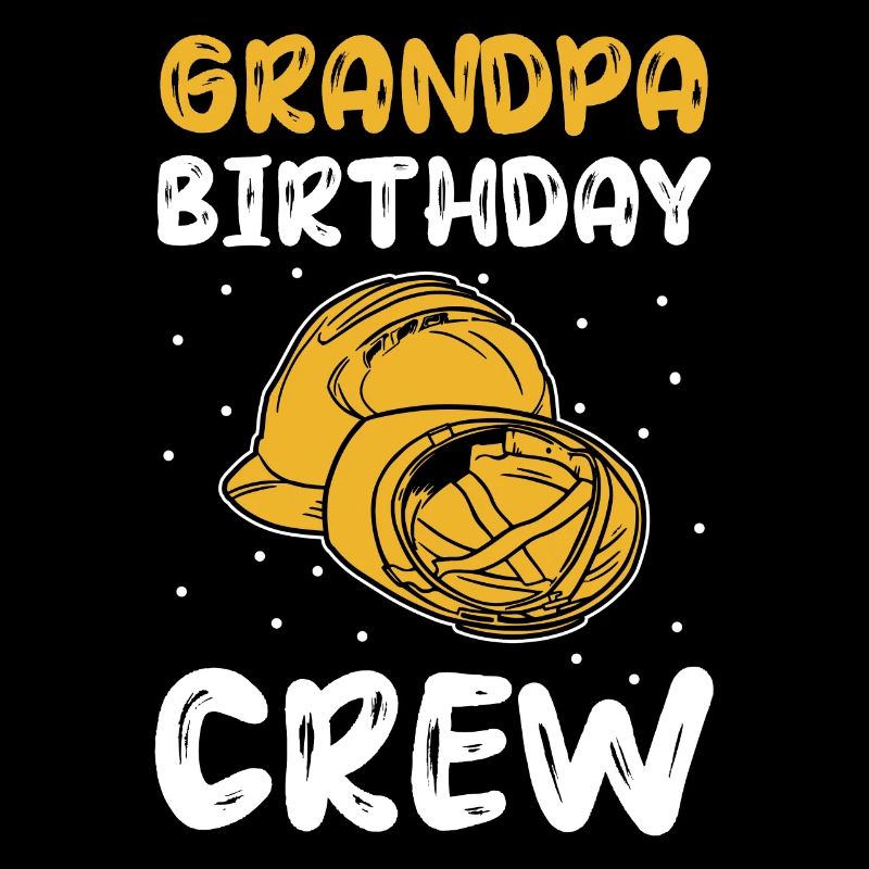 Opa Der Geburtstags-crew - Geburtstagskonstruktion