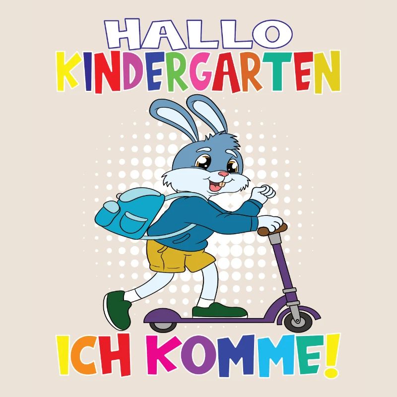 Kindergartenkind Hallo Kindergarten Ich Komme