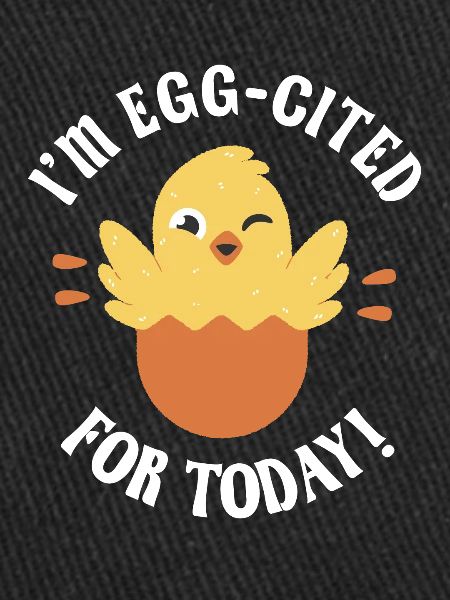 Egg-cited hatching chick