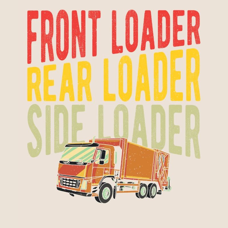 Front Loader Rear Loader Side Loader Garbage