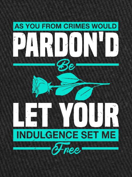 PARDONNEZ-VOUS DE VOUS LIBÉRER