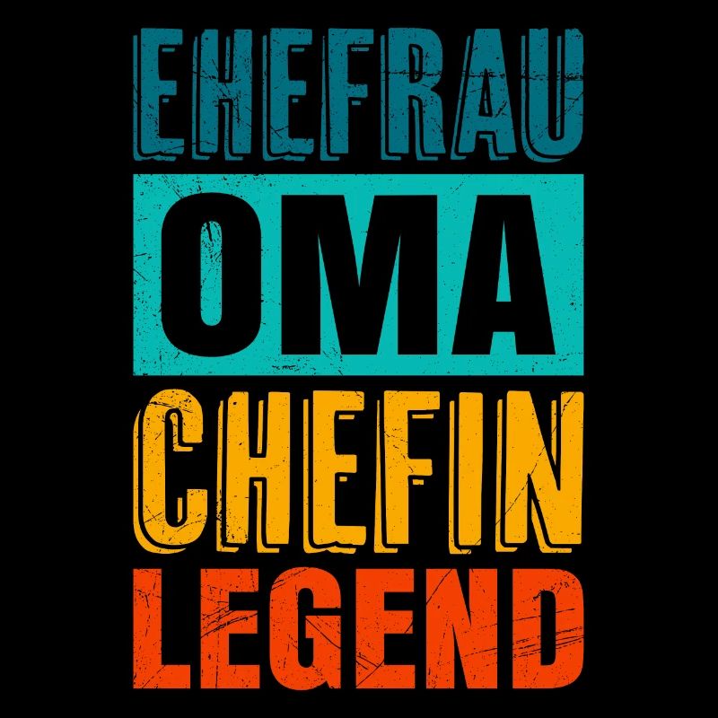 Oma Ehefrau und Chefin Muttertag super Oma