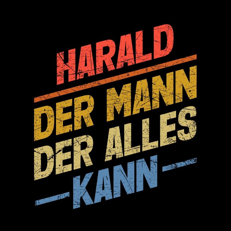 Harald Der Mann Der Alles Kann Vorname Harald