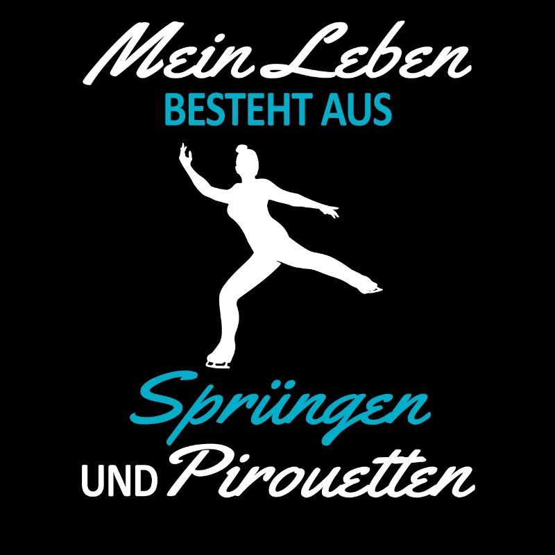 Eiskunstläuferin Eiskunstlauf Spruch Geschenk