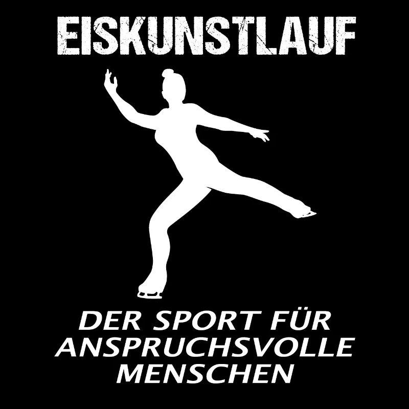 Eiskunstläuferin Eiskunstlauf Spruch Geschenk