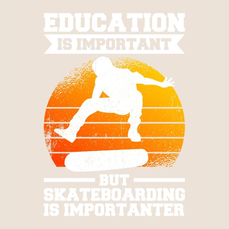 Le skateboard est plus important