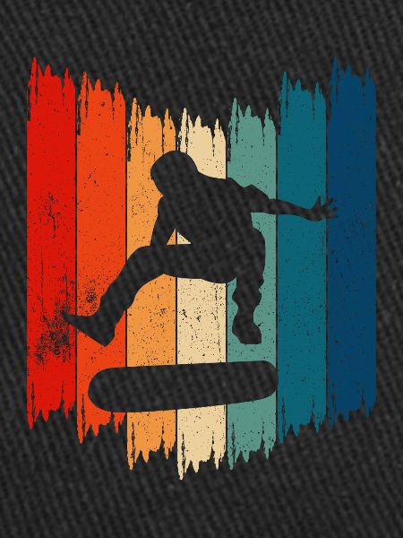 Retro Skateboard Skateboarding