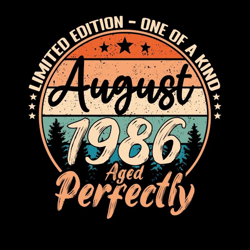 August 1986 anniversary 1986 legends August