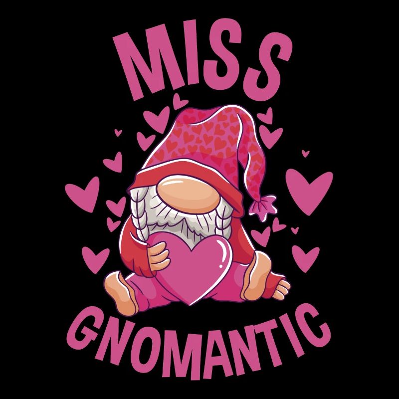 Funny Garden Gnomes Couples Design Girlfriend