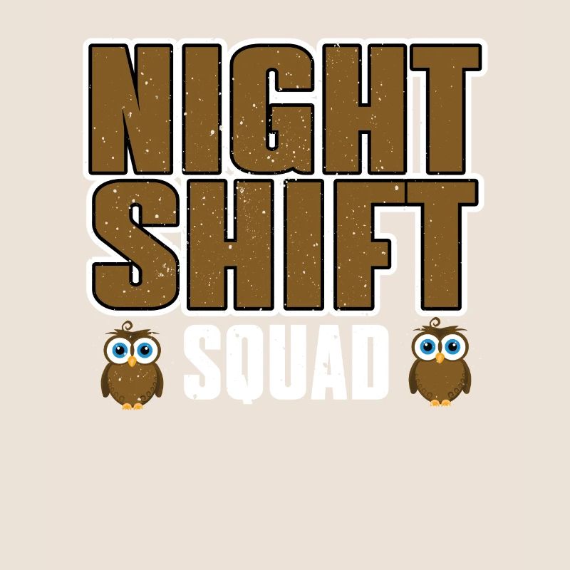 Cute night shift troupe