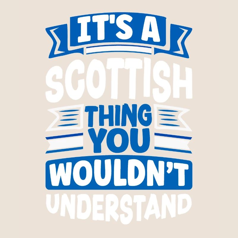 Écosse écossaise Citation du drapeau écossais