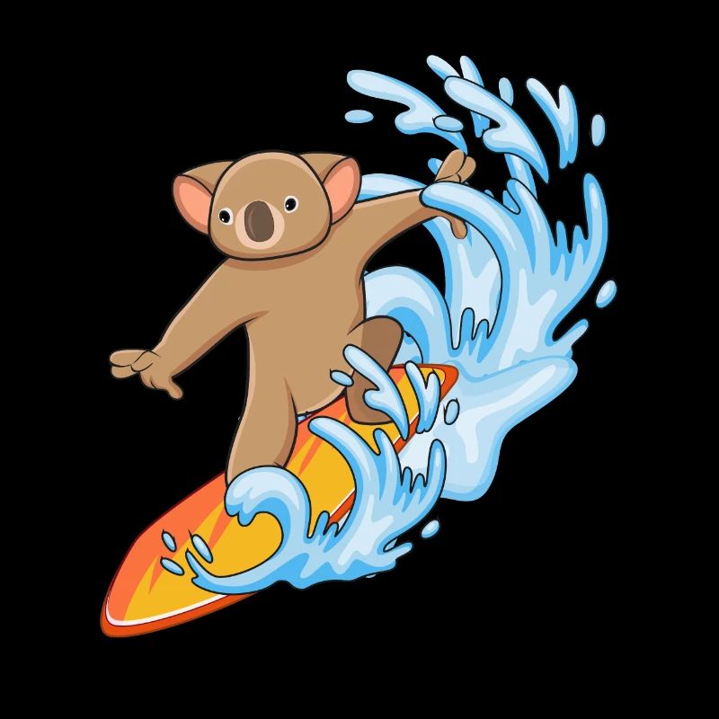 Koala lover Koala Whisperer Animal Surfer