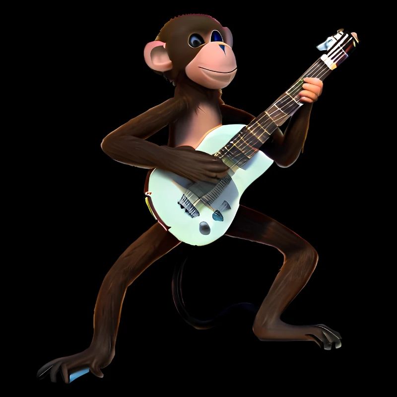 Guitariste Monkey