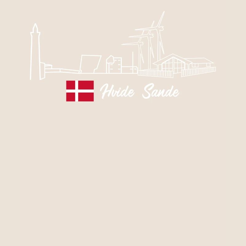 Hvide Sande Lighthouse Windmill Danemark