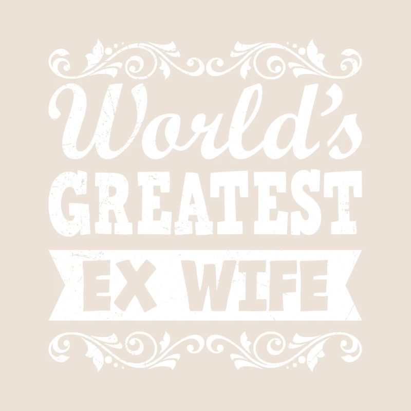 Weltbeste Ehefrau EX Scheidungsparty glücklich