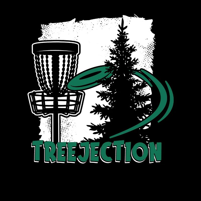 Treejection Basket Disc Golfer Frisbee Golf