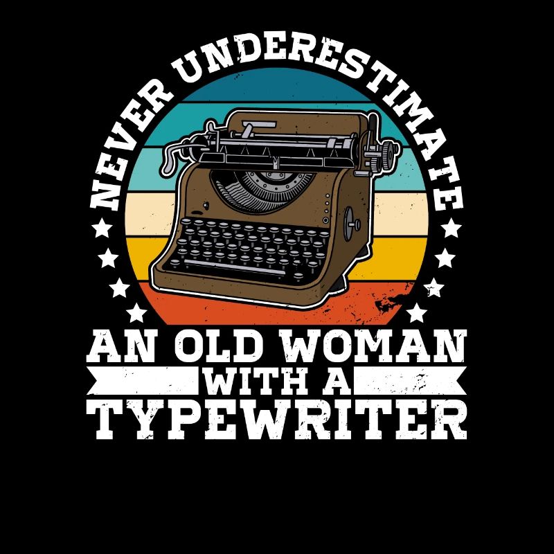 Literature Writers Typewriter Books