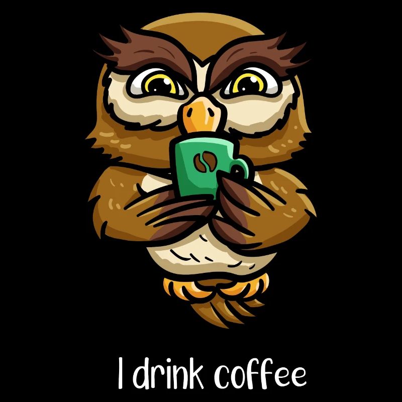 Oiseau nocturne infusé au café