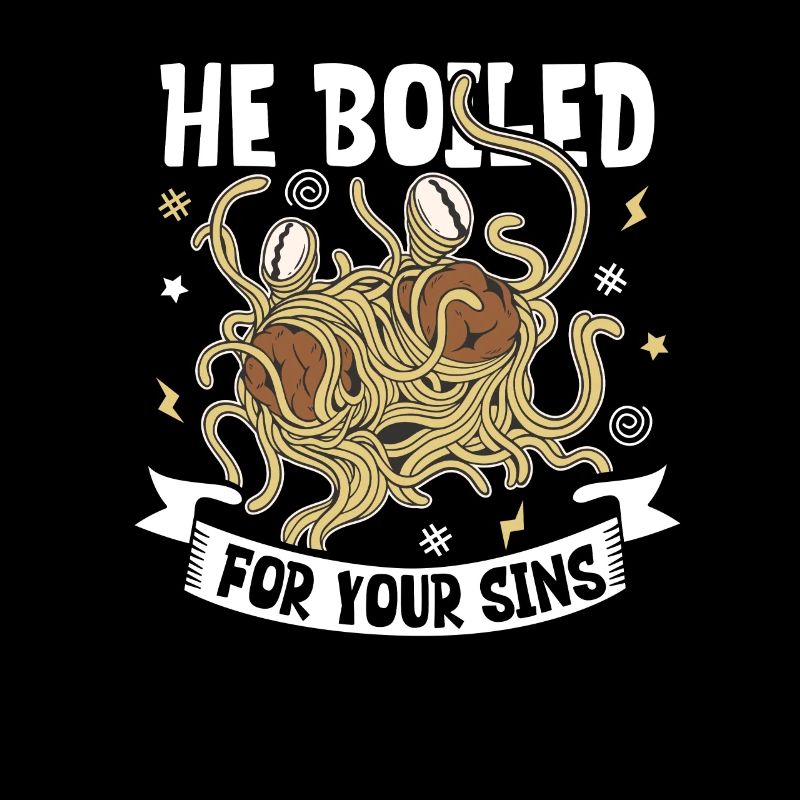 Atheistic Atheism Flying Spaghetti