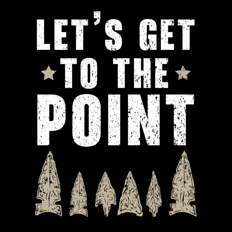 Allons jusqu’au point de la chasse à la pointe de flèche