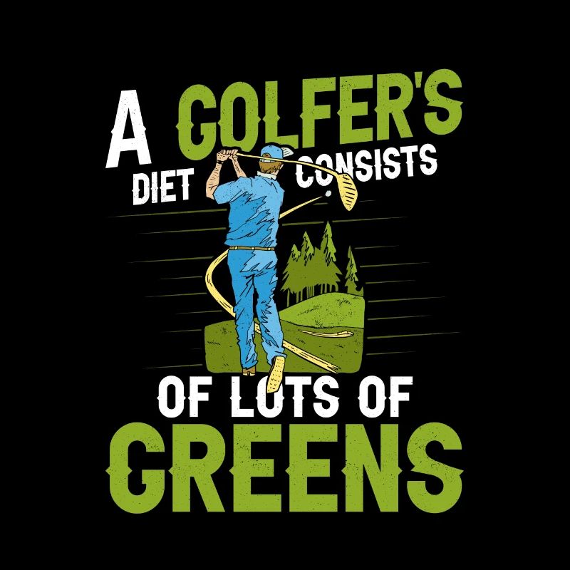Le régime alimentaire d’un golfeur se compose de beaucoup de greens Golf Go