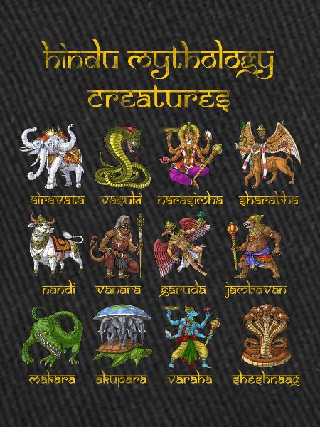 Hindouisme Mythologie Créatures