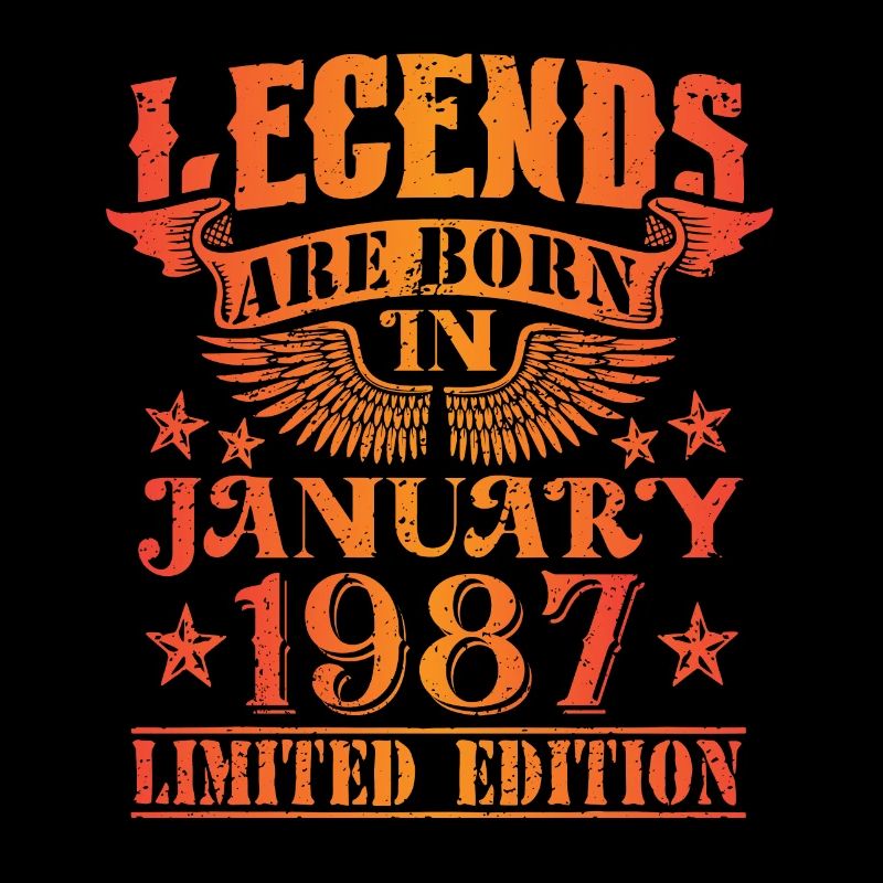 Anniversaire Janvier 1987 Edition Limitée Millésime