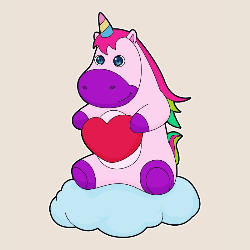 Einhorn Herz