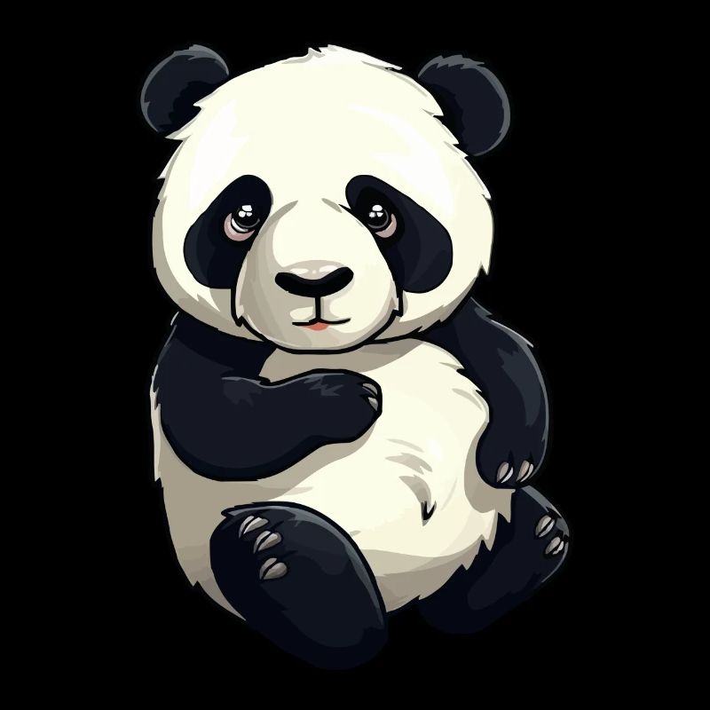 Knuffiger Panda Bär