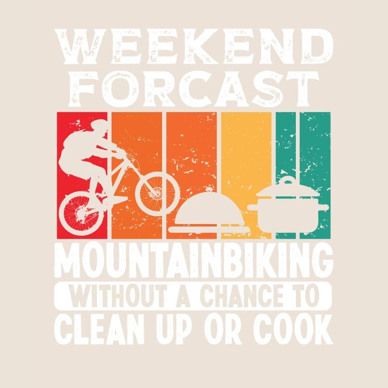 Weekend Forecast Mountain Biking for Men