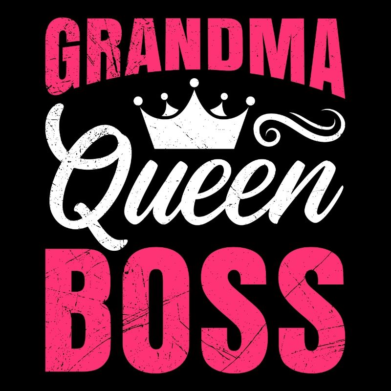 Grandma Boss Oma Chefin Großmutter Muttertag