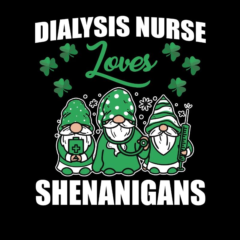 Lustige Dialyseschwester St. Patricks Day