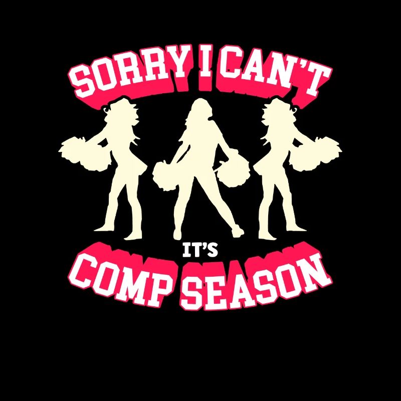 Cheerleading Sorry I Can't It's Comp Gymnastics