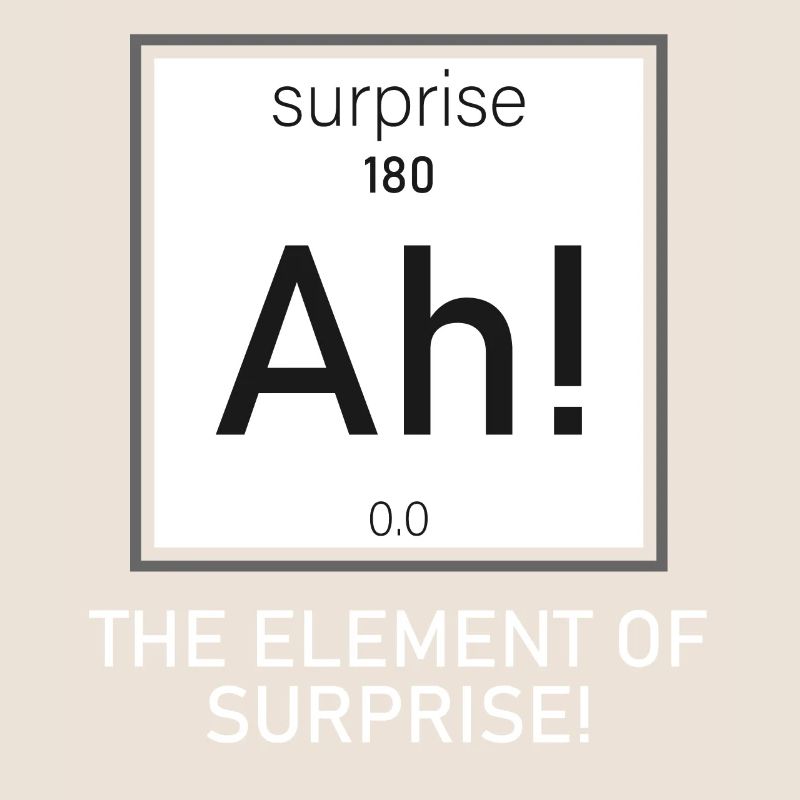 Élément de surprise