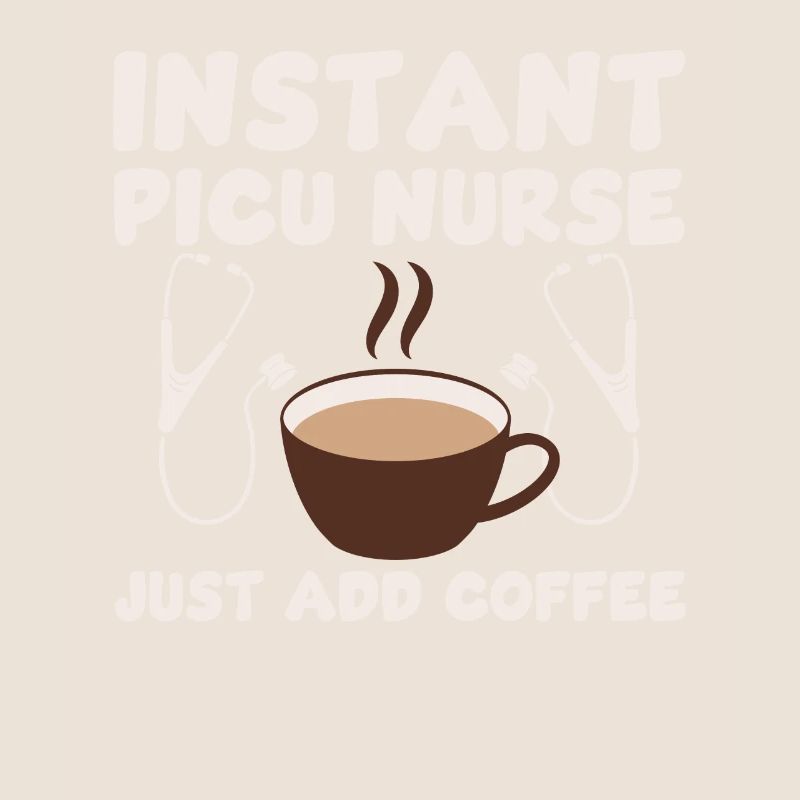 Kinderintensivkrankenschwester Und Kaffee