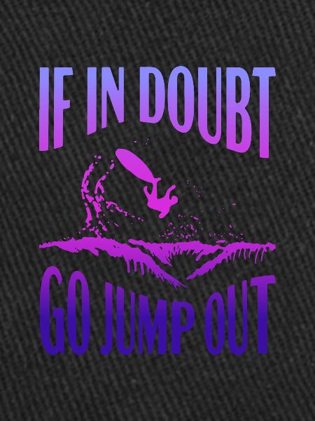 Wave Jump Surf Shirt Design