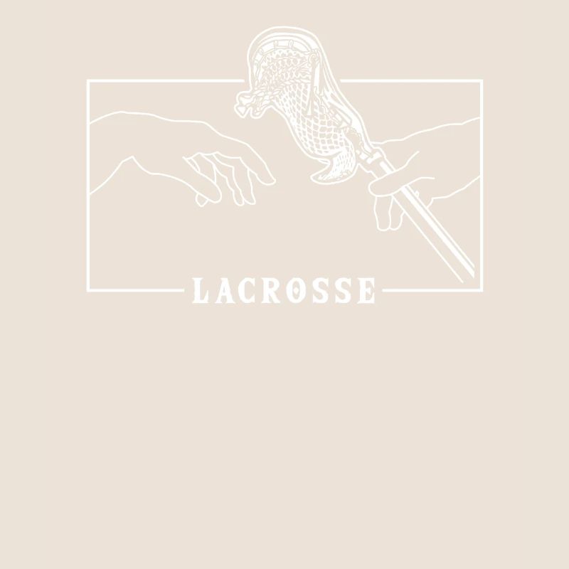 Michelangelo Création d’Adam Lacrosse Lax