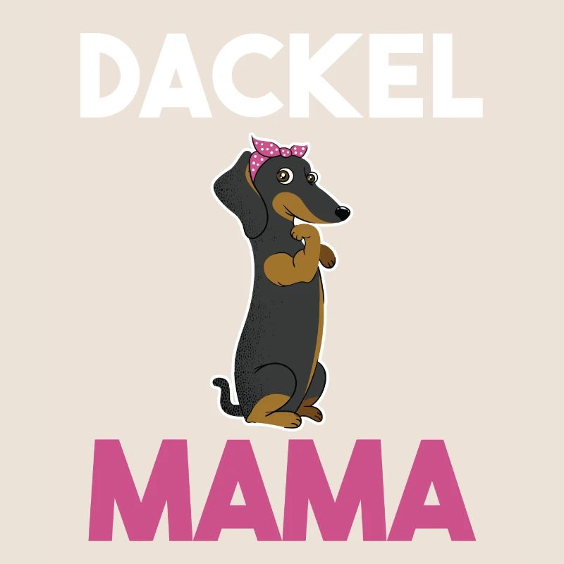 Hund Dackel Mama