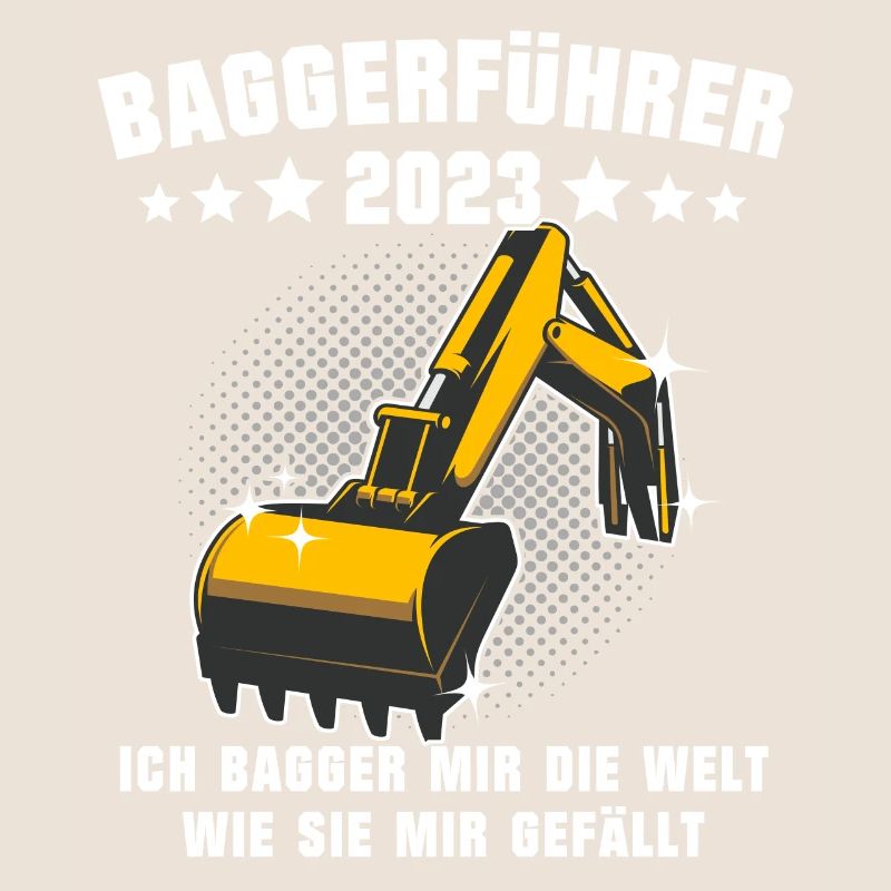 Baggerführer 2023 Baggerfahrer Bagger