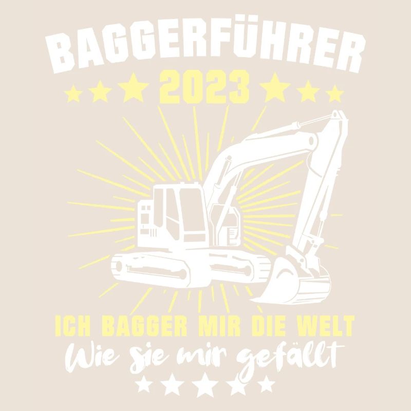 Baggerführer 2023 Baggerfahrer Bagger