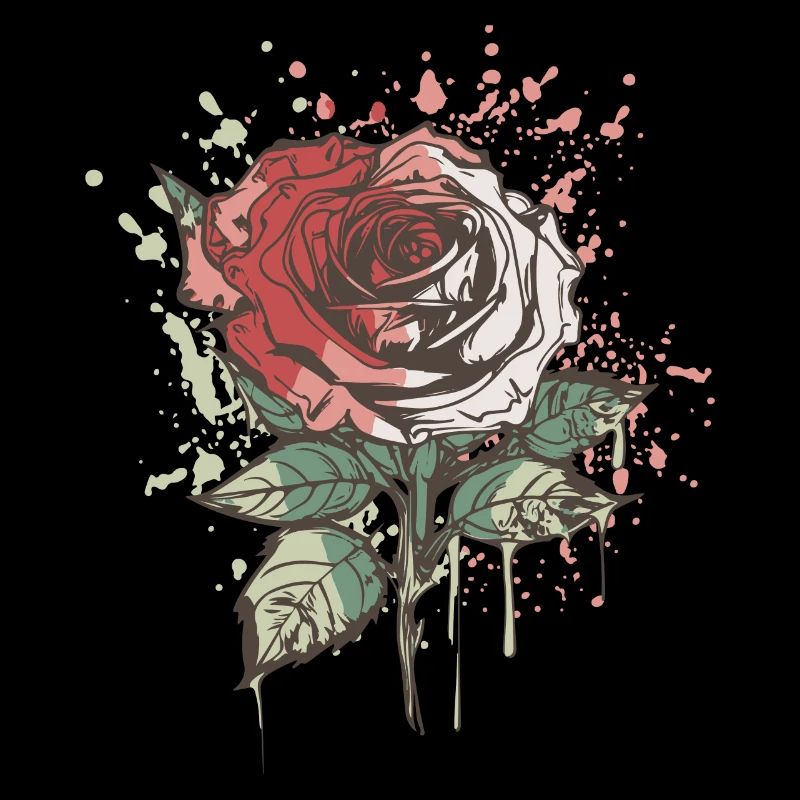 Rose rouge