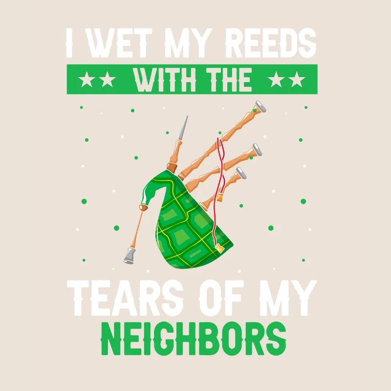 Citation écossaise pour un musicien de cornemuse et cornemuse