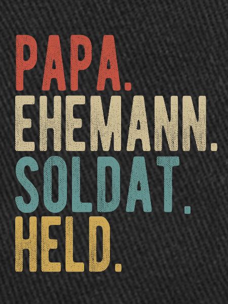 Soldat Papa Ehemann Held