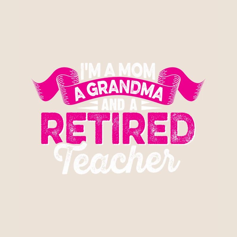 Lehrer Im Ruhestand Mutter Großmutter Ruhestand