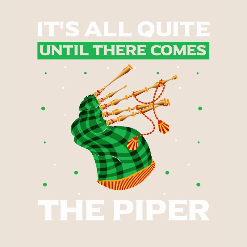 Citation de cornemuse pour les musiciens écossais et de cornemuse