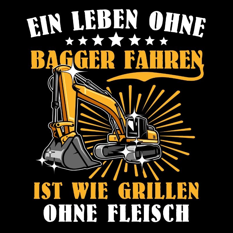 Baggerfahrer Bagger Fahren