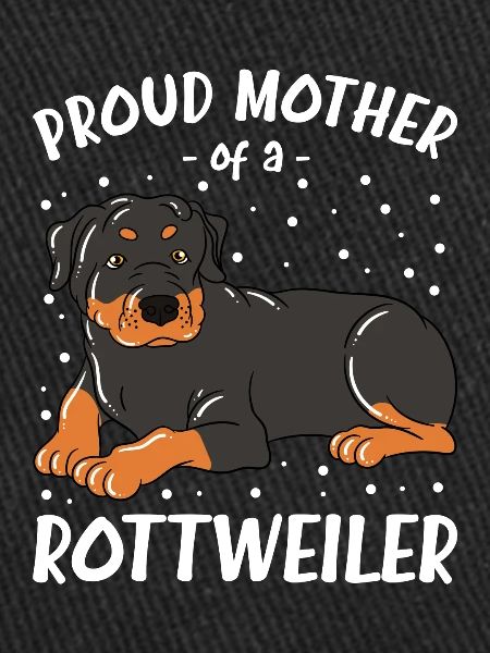 Fière mère d’un Rottweiler