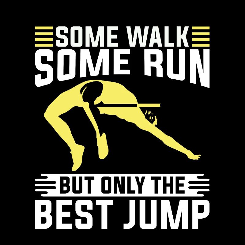 High Jump Some Walk Some Run But Athletics Running