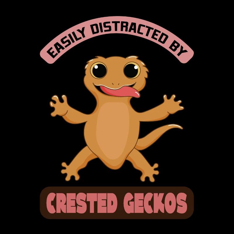 Distracted by Geckos Ironic Saying Lizard Quotes