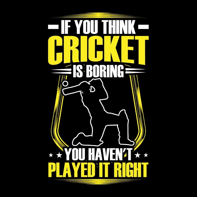 Le cricket n’est pas ennuyeux